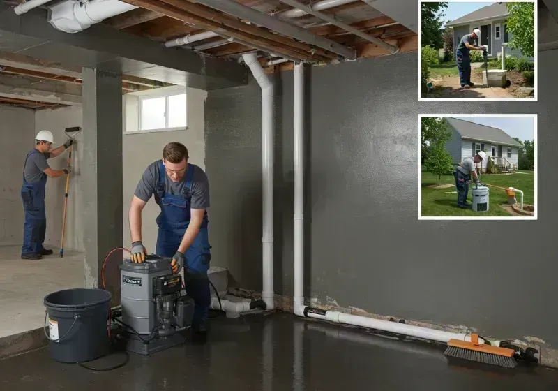 Basement Waterproofing and Flood Prevention process in Wayne City, IL